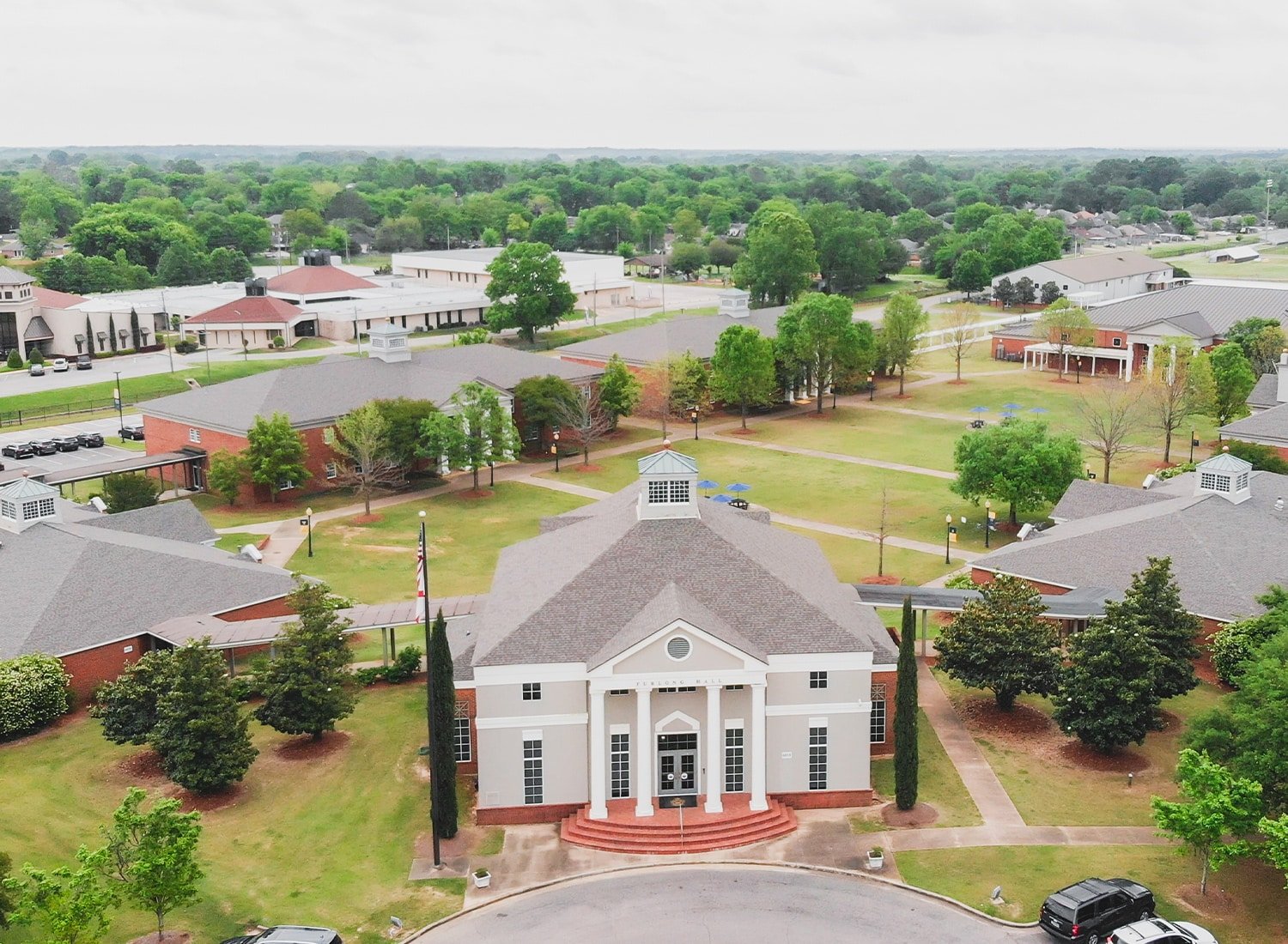 Aerial view of Saint James