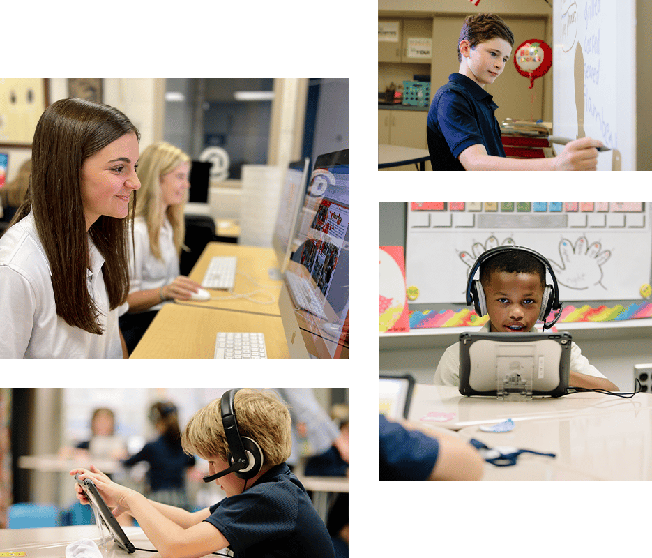 Students in the classroom