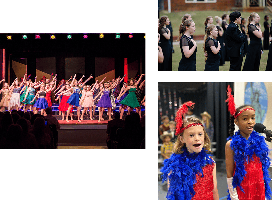 Performing arts students